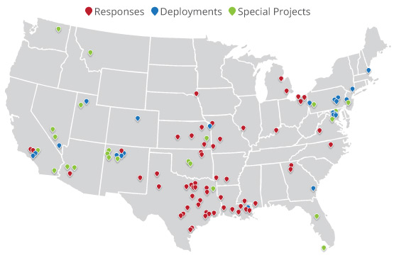 Deployment Map